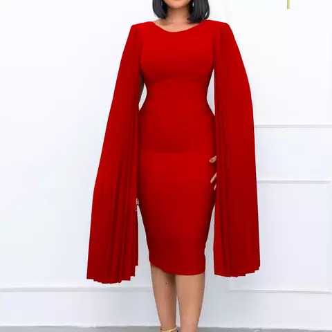 Robe Moulante Rouge