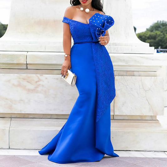 Robe de banquet Bleu