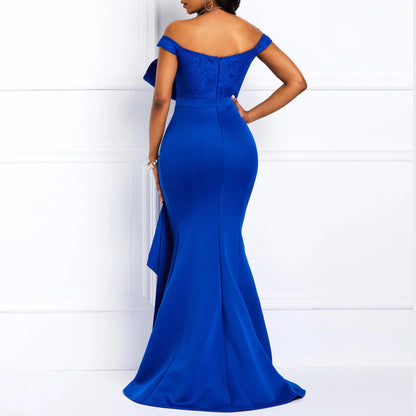 Robe de banquet Bleu